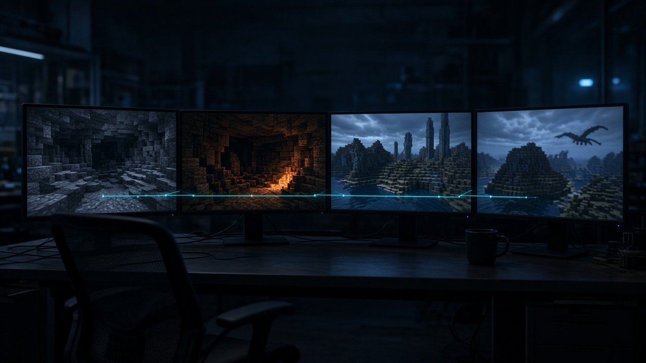 Dört Gemini 4 Argon ajanı Minecraft’ı insan yardımı olmadan bitirdi: 27 saat, 2.783 program, 605 ölüm